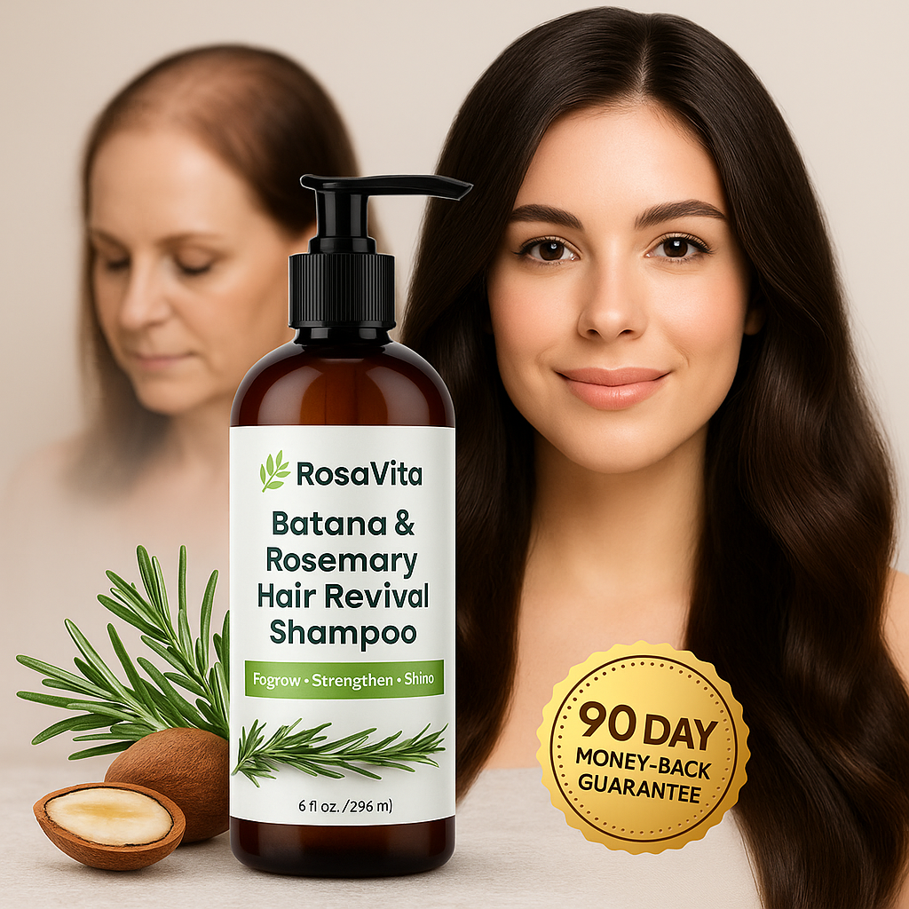 Haarverzorgingsshampoo Batana-Olie & Rozemarijn 250ml Haargroei Versterkend Volume Glans Hydraterend | Sulvida