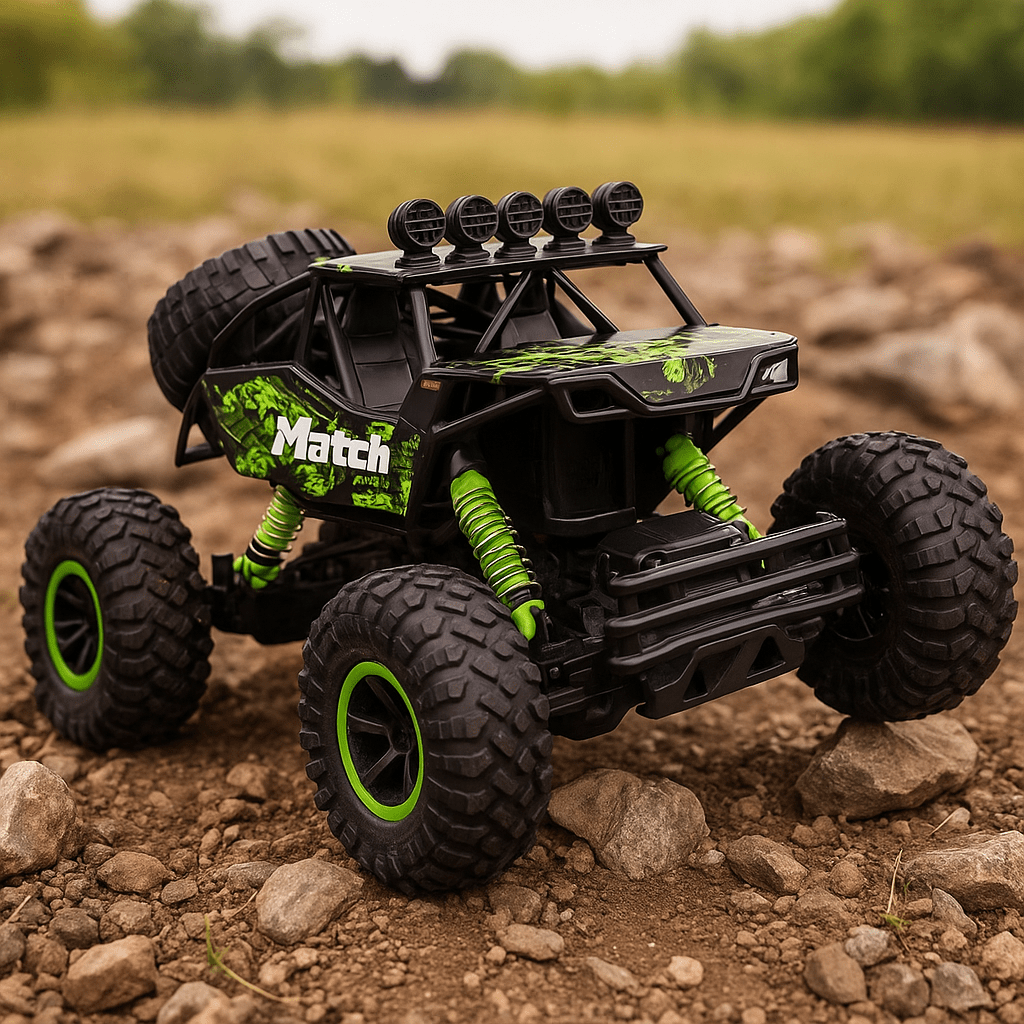 Afstandsbestuurbare Monstertruck 1:12 Schaal 4x4 Offroad RC Auto voor Kinderen en Volwassenen 50m Bereik 2.4 GHz | Sulvida