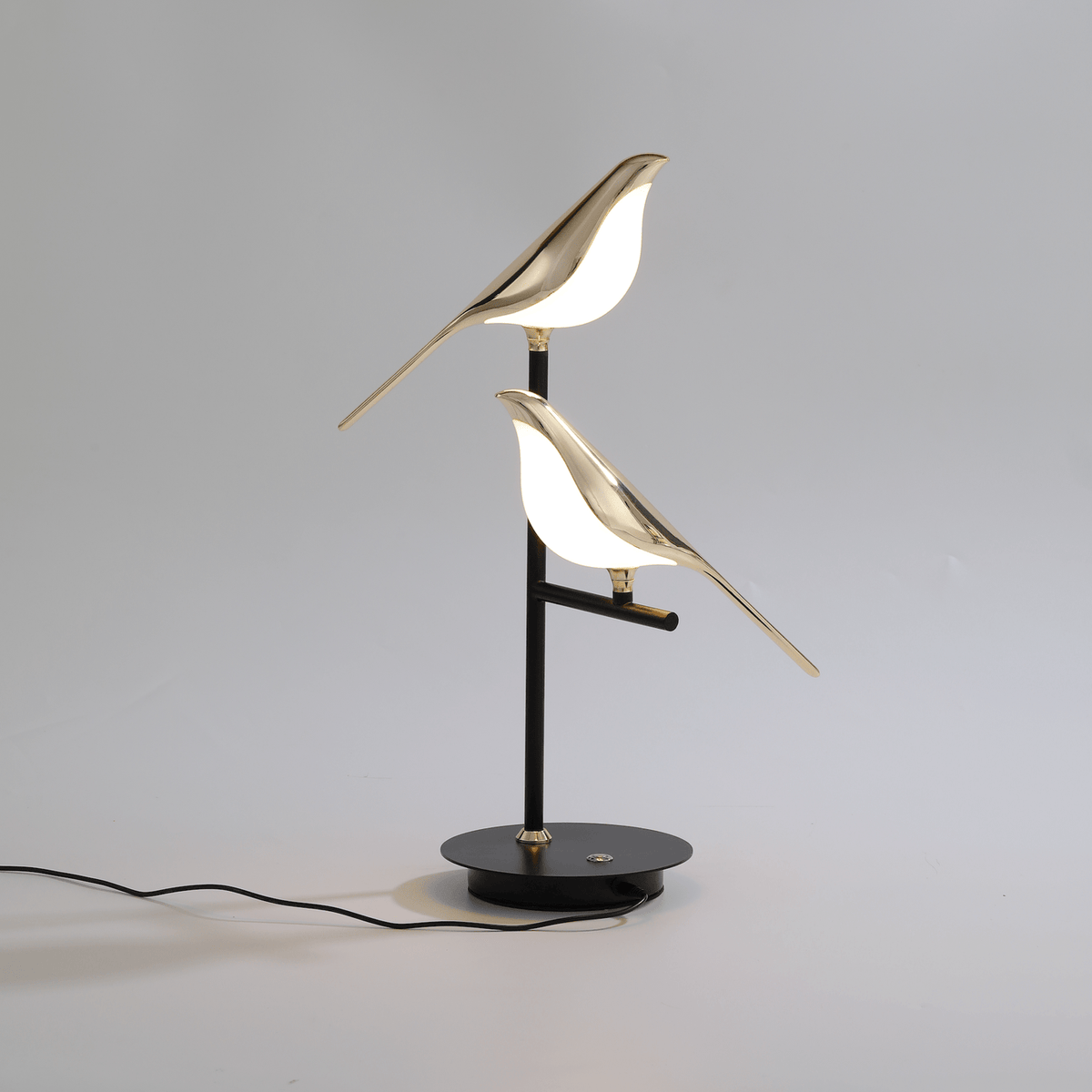Wandlamp gouden vogels Nordic design LED interieurverlichting modern sfeerlicht woondecoratie warmwit | Sulvida