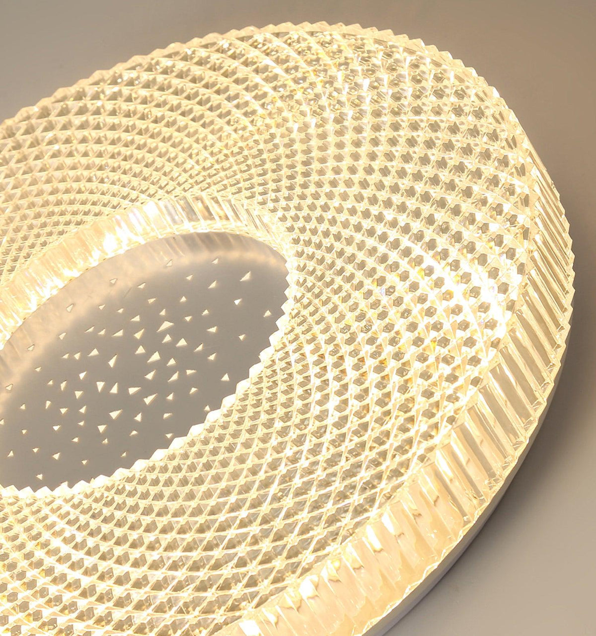 LED Plafondlamp Acryl Goud Wit Rond Luxe Dimbaar Modern Design Woonkamer Slaapkamer Entree Plafondverlichting | Sulvida
