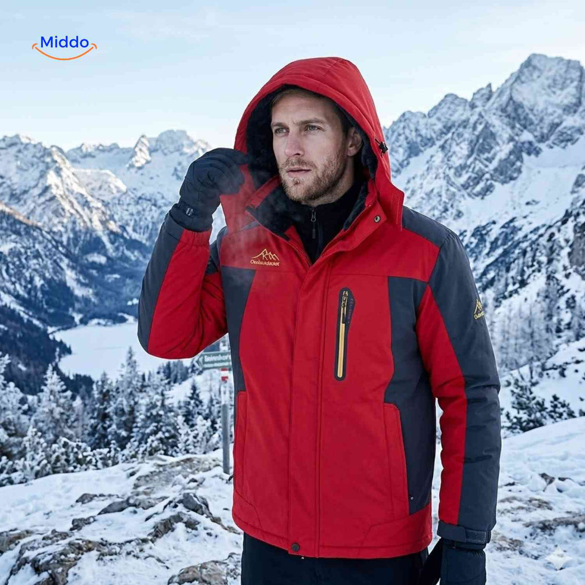Gewatteerde Winterjas Waterdicht Winddicht Fleecevoering Outdoor Herfst Winter Warme Jas Heren Dames Winterkleding | Sulvida