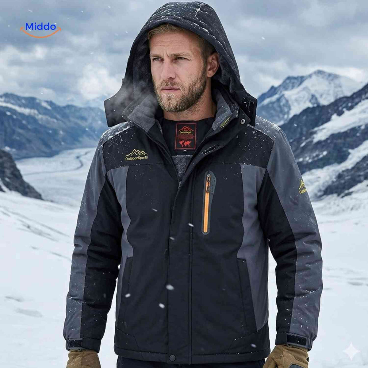 Gewatteerde Winterjas Waterdicht Winddicht Fleecevoering Outdoor Herfst Winter Warme Jas Heren Dames Winterkleding | Sulvida