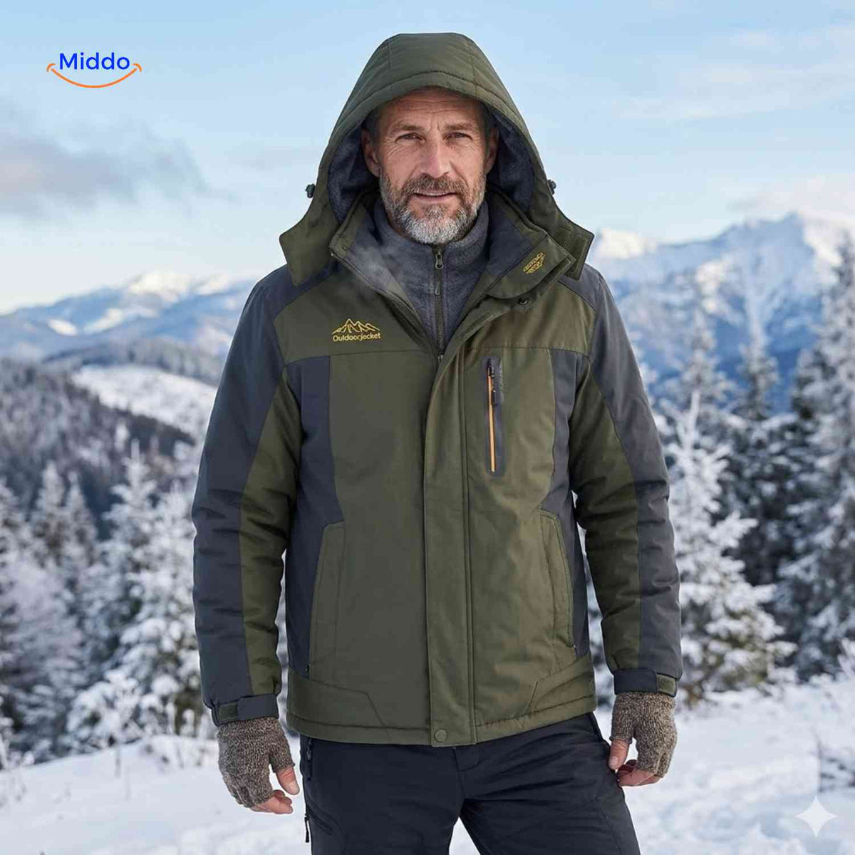 Gewatteerde Winterjas Waterdicht Winddicht Fleecevoering Outdoor Herfst Winter Warme Jas Heren Dames Winterkleding | Sulvida