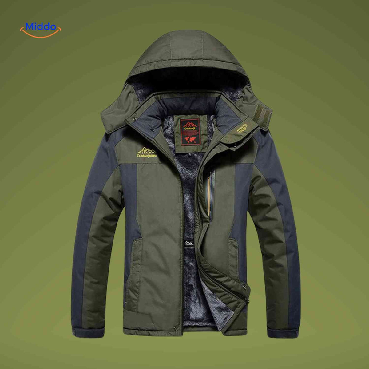 Gewatteerde Winterjas Waterdicht Winddicht Fleecevoering Outdoor Herfst Winter Warme Jas Heren Dames Winterkleding | Sulvida