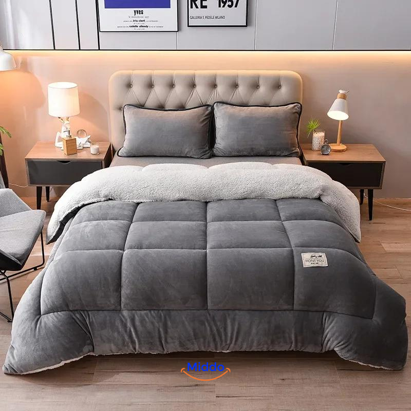 Verzwaringsdeken Wol Velvet 150x200 200x230 cm 2,5-4 kg Warmte Ontspanning Betere Slaap Rustgevend Comfort | Sulvida
