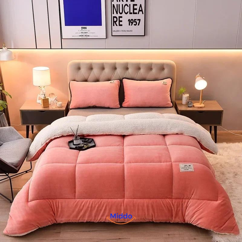 Verzwaringsdeken Wol Velvet 150x200 200x230 cm 2,5-4 kg Warmte Ontspanning Betere Slaap Rustgevend Comfort | Sulvida