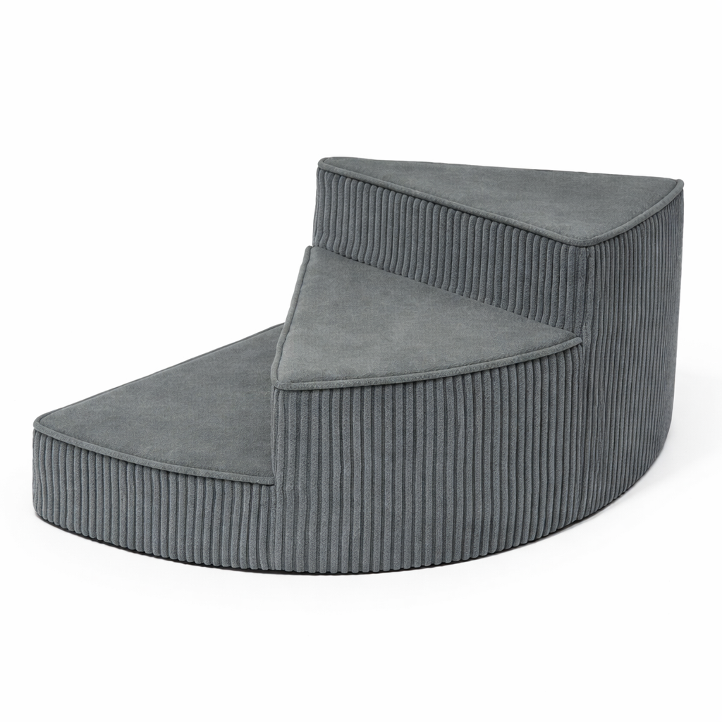Huisdierentrap met Trapvorm in Schuim voor Bed of Bank met Antislip Textuur Afneembare Hoes Huisdieraccessoire | Sulvida
