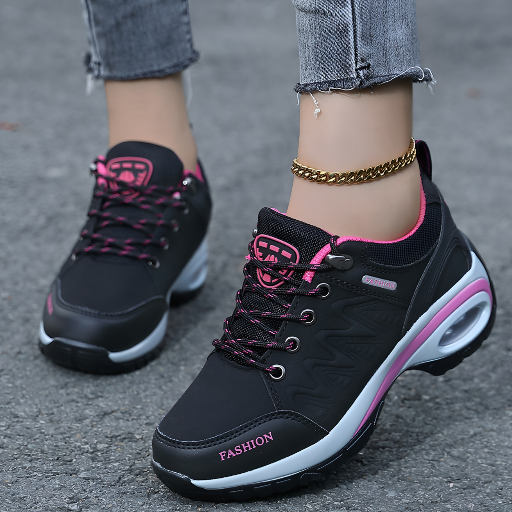 Waterdichte Dames Wandelschoenen met Goede Grip Outdoor Trekkingschoenen voor Dames Antislip Ademend Hiking | Sulvida
