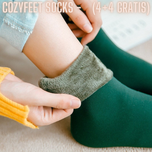 Fluwelen wintersokken set van 8 stuks – warme unisex sokken in 4 kleuren voor koude dagen en maximaal comfort | Sulvida
