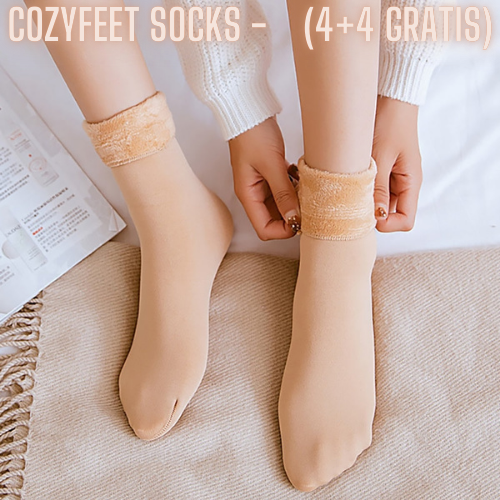 Fluwelen wintersokken set van 8 stuks – warme unisex sokken in 4 kleuren voor koude dagen en maximaal comfort | Sulvida