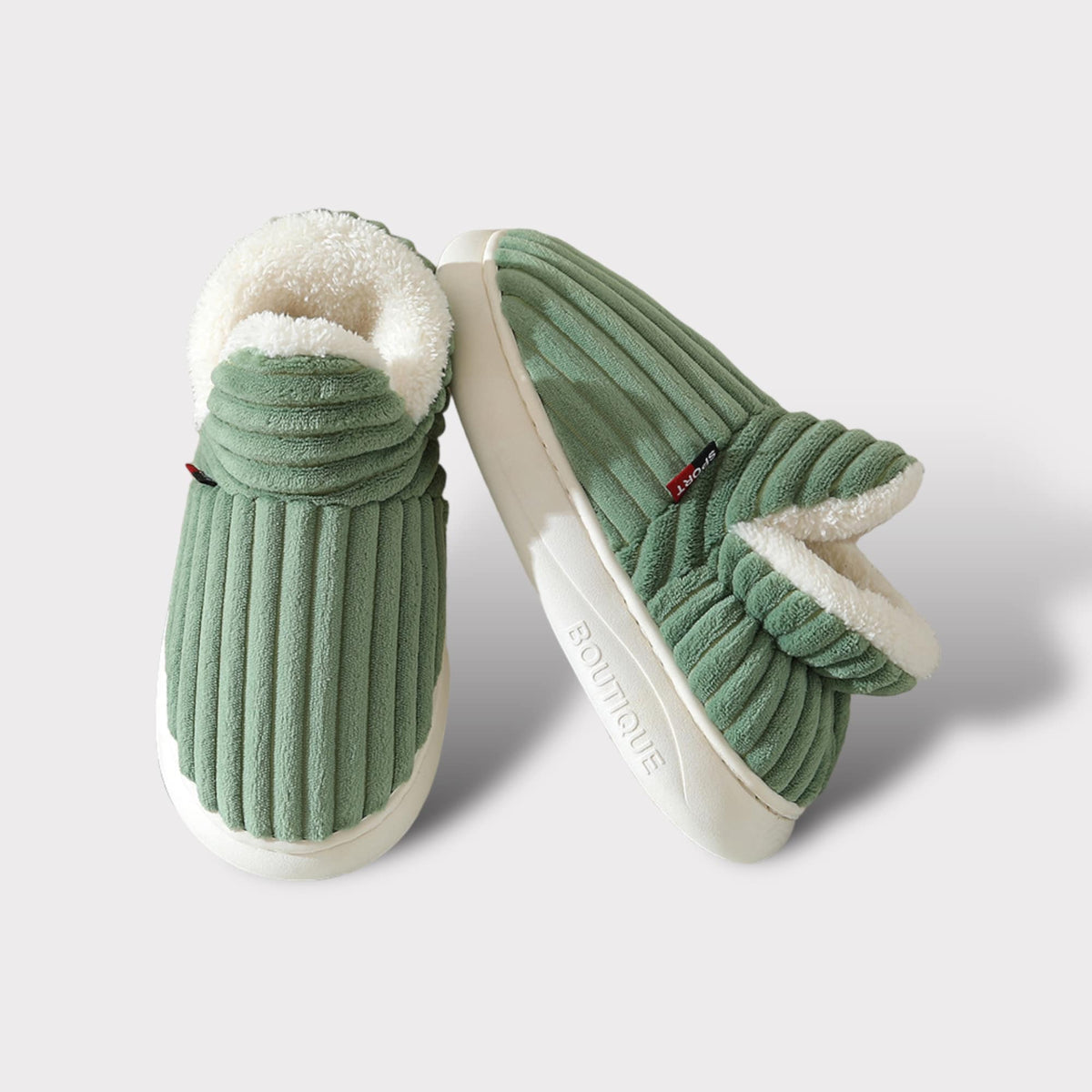 Fleece Pantoffels Therapeutisch Comfortabel Warm Winterschoeisel Antislip Binnenshuis Unisex Maat 36-47 | Sulvida