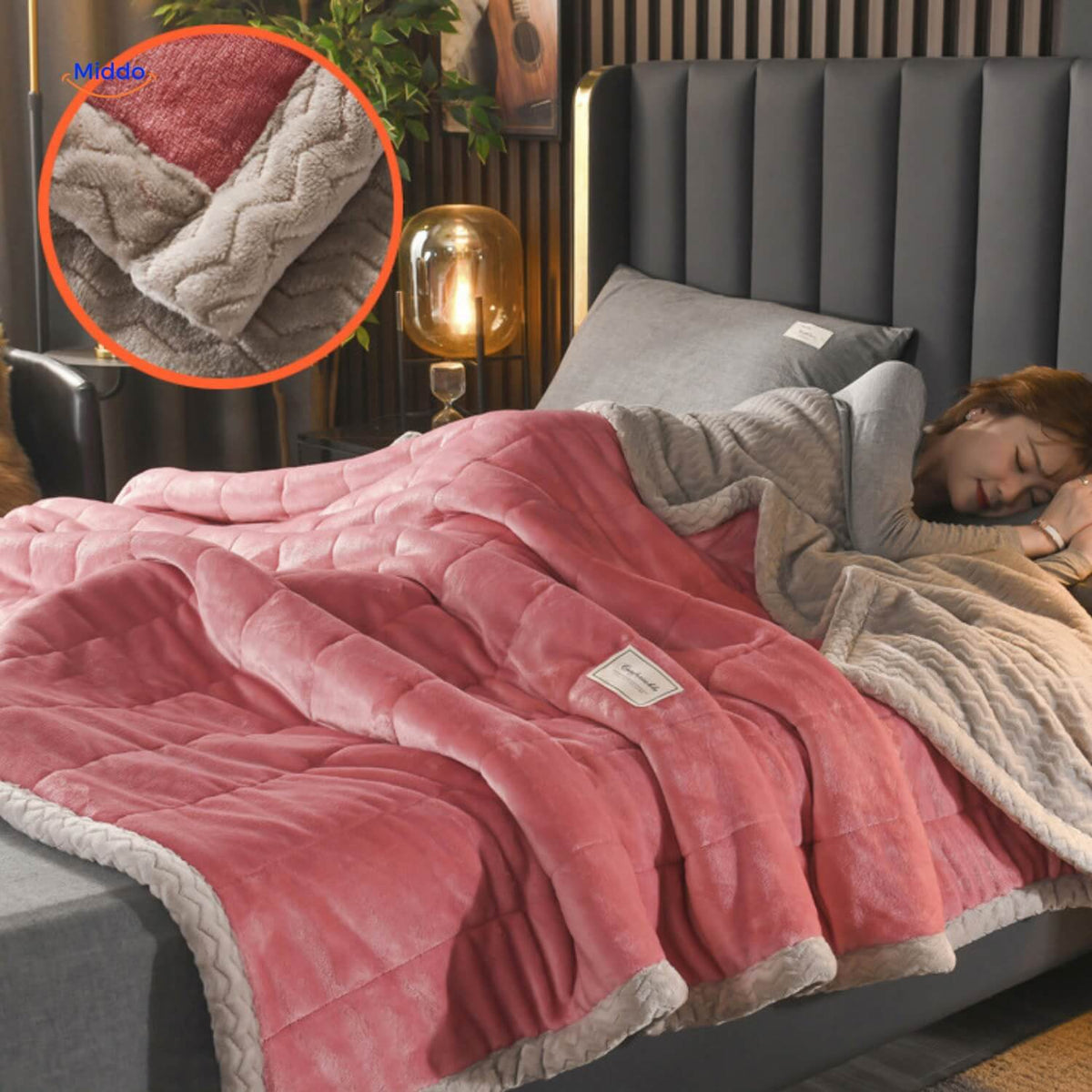 Pluche Fleece Woldeken Warm Winterdeken Tweepersoons Sofa Bed Dekbed Plaid Sprei 150x200 180x220 200x230 | Sulvida