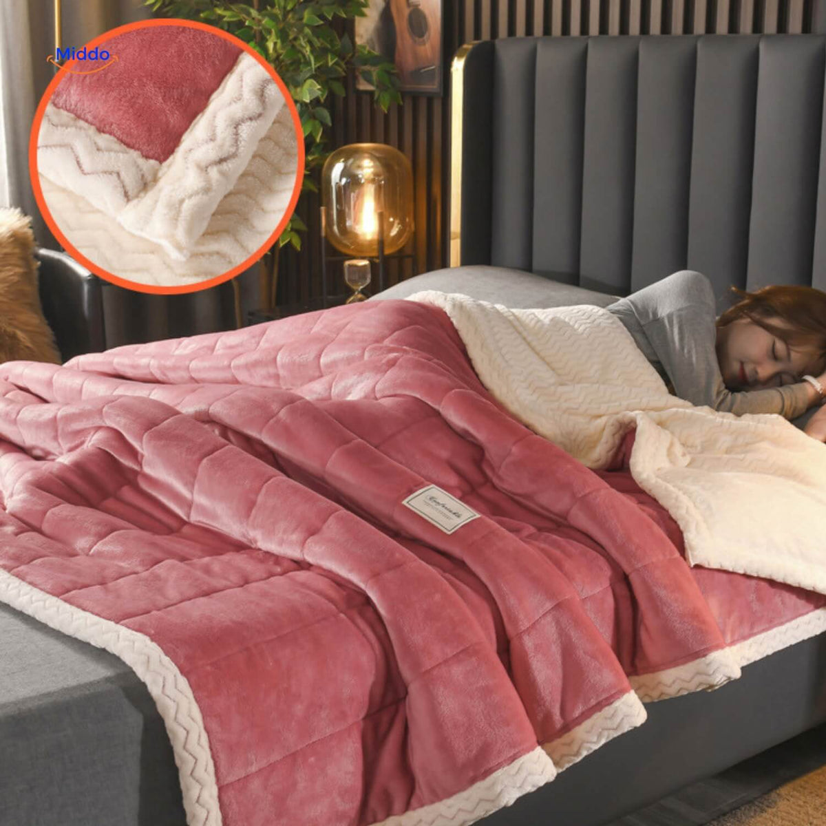 Pluche Fleece Woldeken Warm Winterdeken Tweepersoons Sofa Bed Dekbed Plaid Sprei 150x200 180x220 200x230 | Sulvida