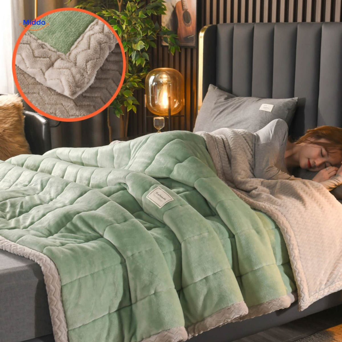 Pluche Fleece Woldeken Warm Winterdeken Tweepersoons Sofa Bed Dekbed Plaid Sprei 150x200 180x220 200x230 | Sulvida