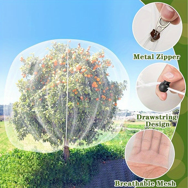 Fruitbeschermzakken 70×100cm & 120×180cm Herbruikbaar Mesh Bescherming Netten voor Fruitbomen en Tuin | Sulvida