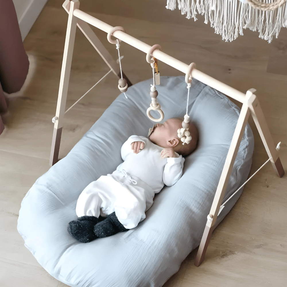 Ergonomisch Babykussen voor Plagiocefalie – Zacht Ademend Katoenen Hoofdkussen Baby Pasgeboren Vlak Hoofd | Sulvida