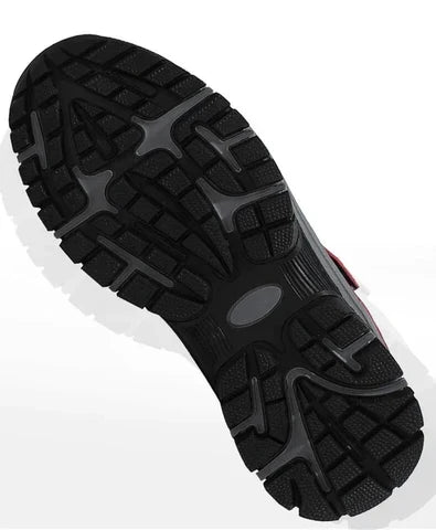 Ergonomische Winterlaarzen Uniseks Zwart Rood Grijs - Waterafstotend Pijnverlichting Verwarmend tot -25°C - Comfortabele Wandelschoenen Dames Heren | Sulvida
