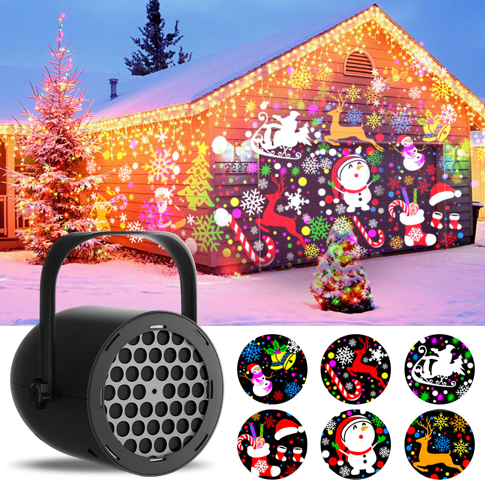 LED-Projector met Roterende Patronen – USB-Aangedreven Sfeerverlichting voor Feesten, Party en Decoratie | Sulvida