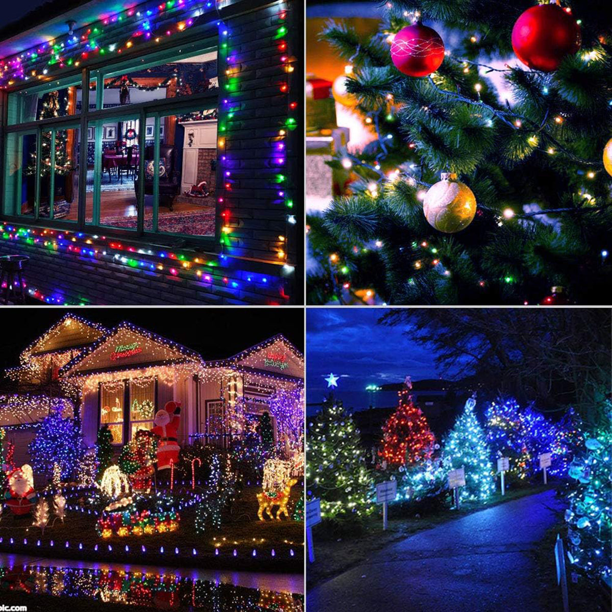 LED Sfeerlichtjes Paars en Oranje voor Tuin Terras Feest Seizoensverlichting Sfeerverlichting Binnen Buiten | Sulvida