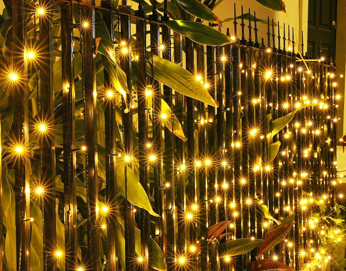 LED Sfeerlichtjes Paars en Oranje voor Tuin Terras Feest Seizoensverlichting Sfeerverlichting Binnen Buiten | Sulvida