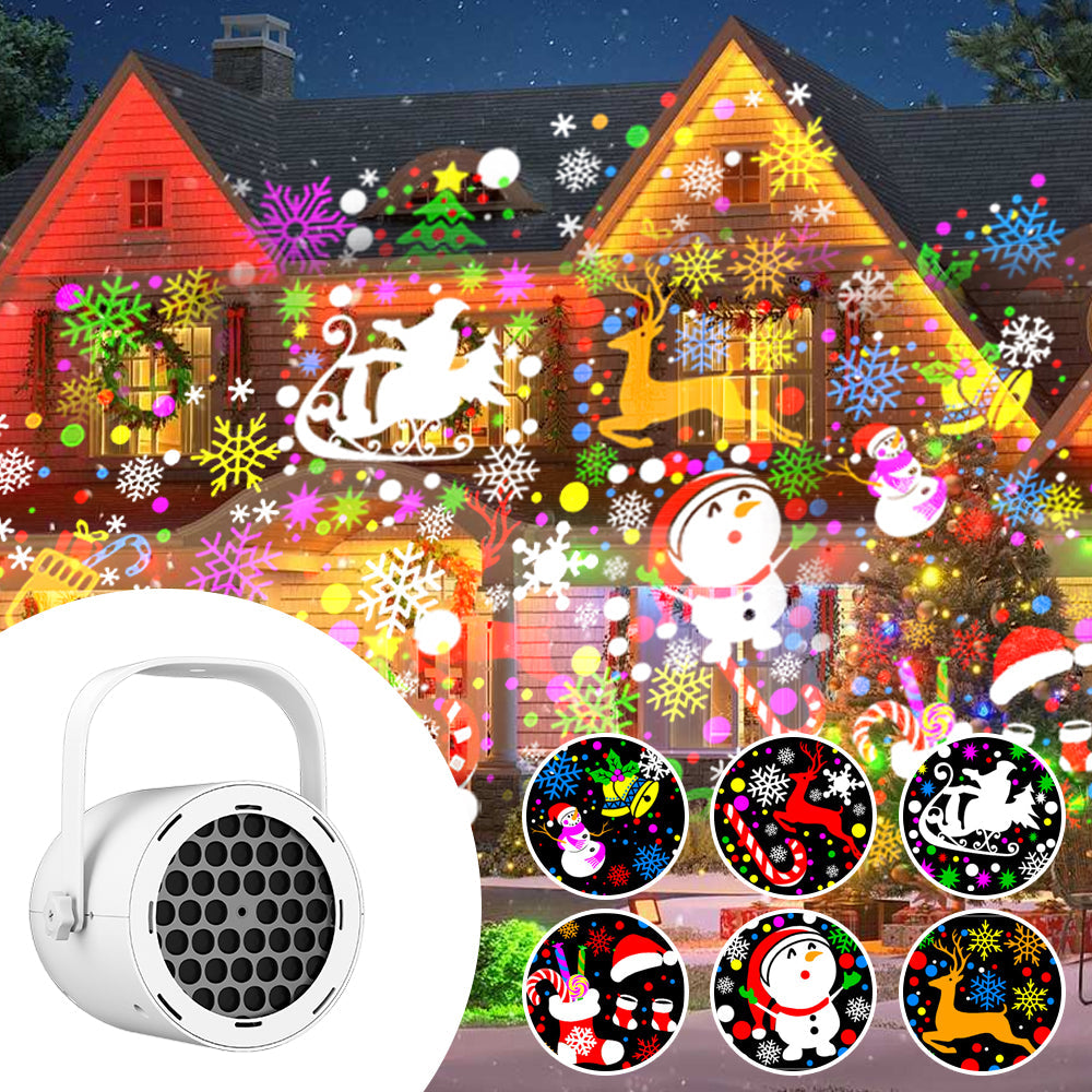 LED-Projector met Roterende Patronen – USB-Aangedreven Sfeerverlichting voor Feesten, Party en Decoratie | Sulvida
