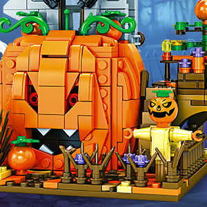 Bouwblokkenset Hut Halloween 687-762 Stuks Speelgoed Decoratie Kinderen Gezinsactiviteit Feestdecoratie | Sulvida