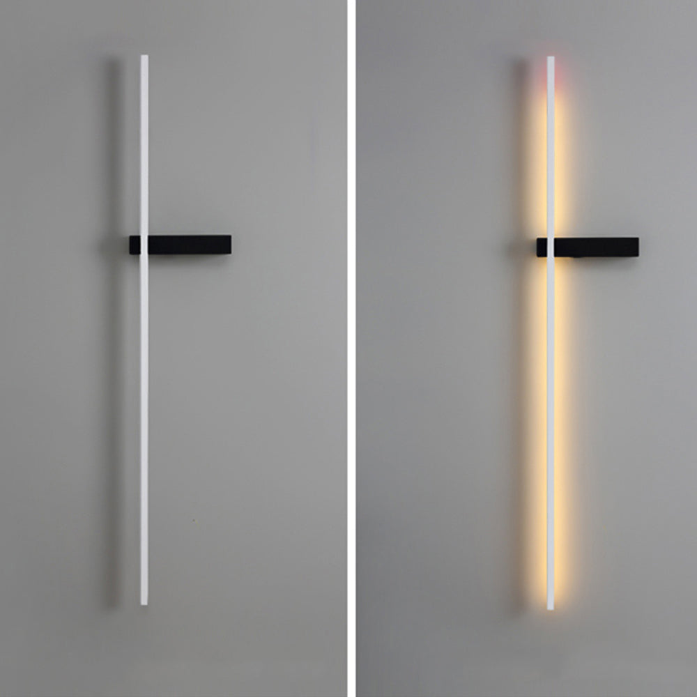 Lineaire Wandlamp Metaal Acryl Kleurrijk Modern Design Woonkamer Eetkamer Sfeervol Interieur Verlichting | Sulvida