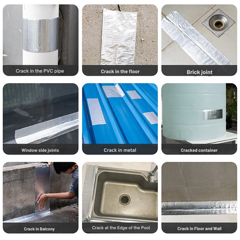 Waterdicht Reparatietape voor Lekken & Scheuren | Sterke Hechting op Meerdere Materialen | Binnen & Buiten Toepassingen | Sulvida