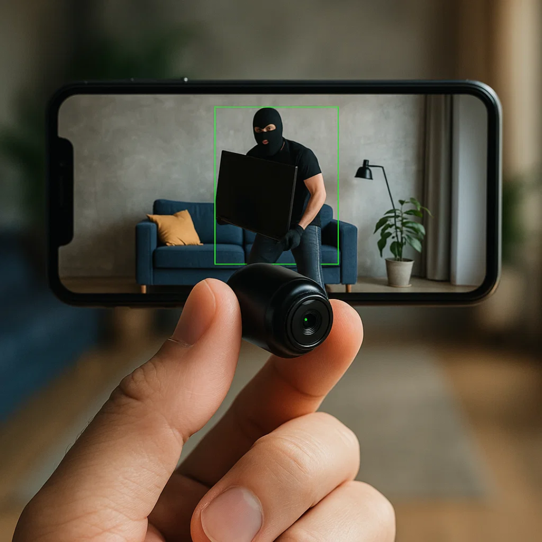 Draadloze Mini Bewakingscamera met Audio voor Thuisbeveiliging Discreet Toezicht Verborgen Spycam Opname WiFi Beveiligingssysteem Huis | Sulvida