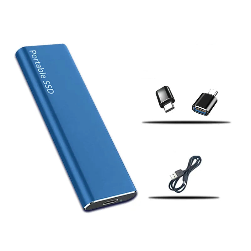 Externe Harde Schijf 4TB USB-C Draagbare Opslag Compact Lichtgewicht Robuuste Behuizing Snelle Overdracht | Sulvida