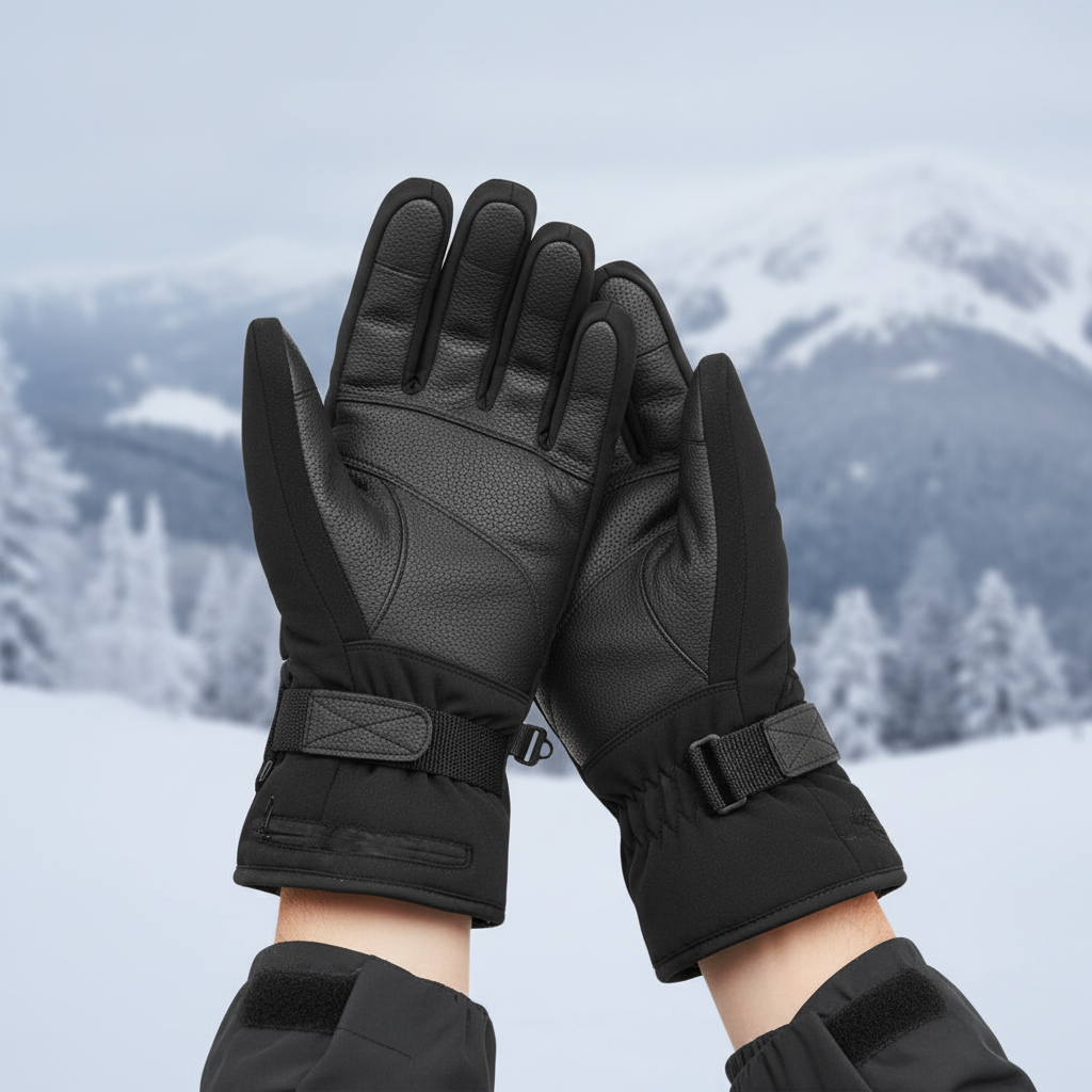 Verwarmde Handschoenen met 3 Warmtestanden Waterbestendig Touchscreen Winter Skiën Snowboarden Outdoor | Sulvida