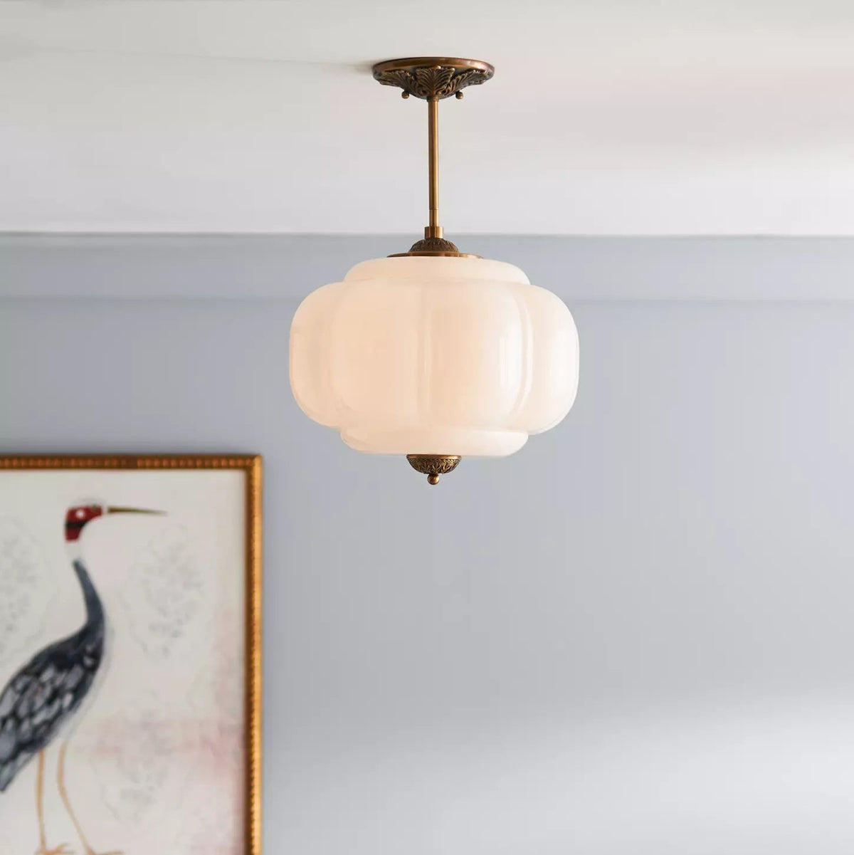Plafonnier Glas Groen Goud Zwart Wit Badkamer Hal Keuken Slaapkamer Vintage Design Dimbaar E27 Plafondlamp | Sulvida