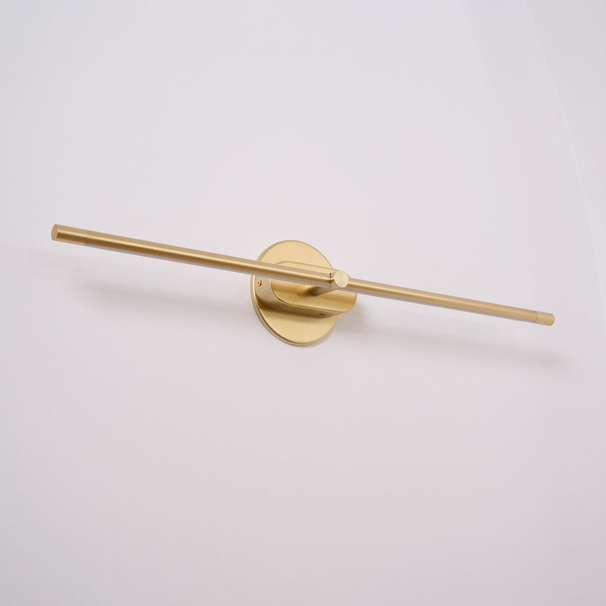 Oplaadbare LED Wandlamp Zwart Goud 68cm 98cm 128cm Touch Dimbaar Snoerloos Modern Minimalistisch Design | Sulvida