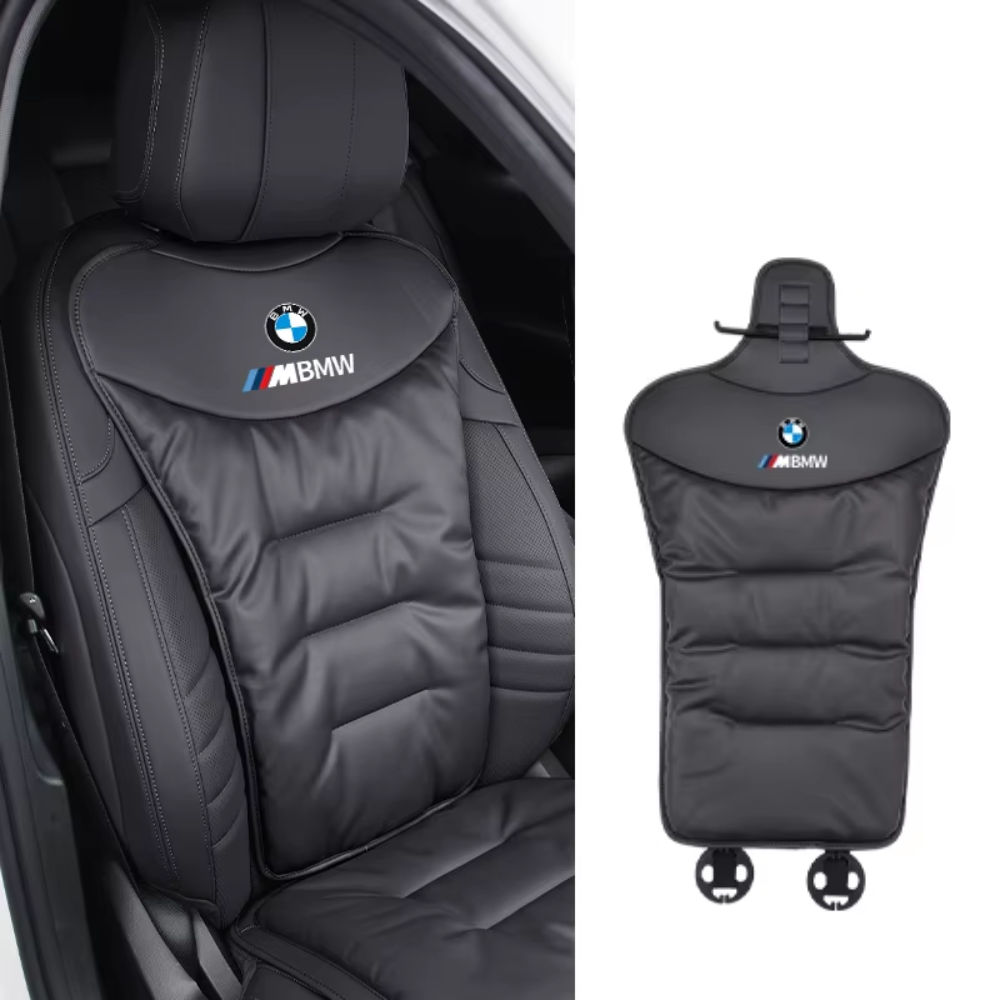 Autostoelkussen met Lendensteun Ergonomisch Comfort voor Lange Ritten Rugleuning Ondersteuning Auto Reis | Sulvida