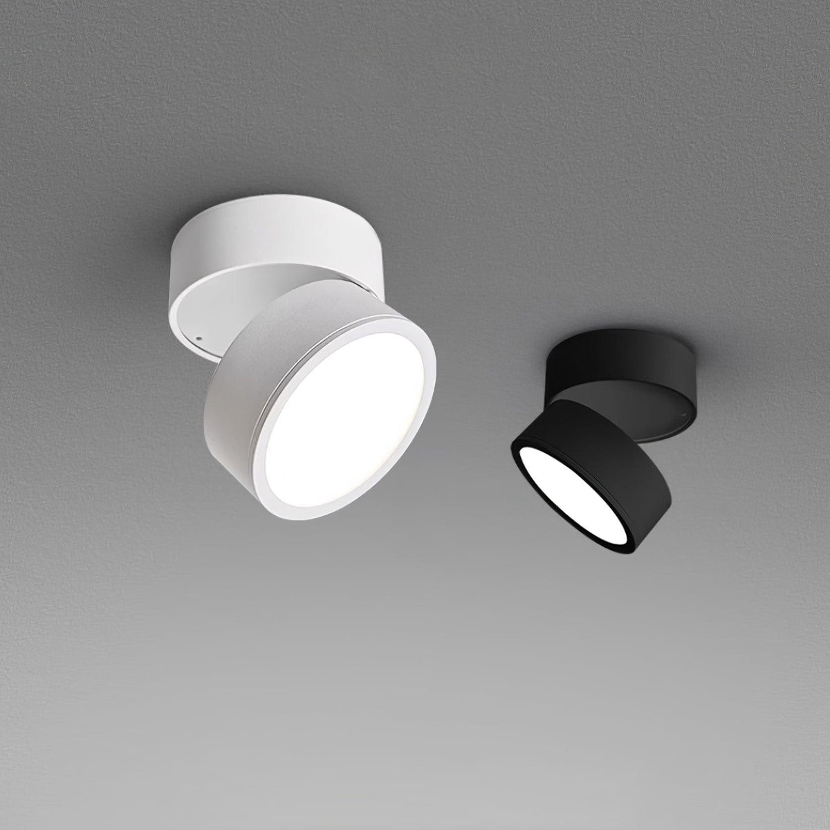 Richtbare plafondspot aluminium warmwit LED spotlight voor woonkamer hal werkruimte accentverlichting | Sulvida