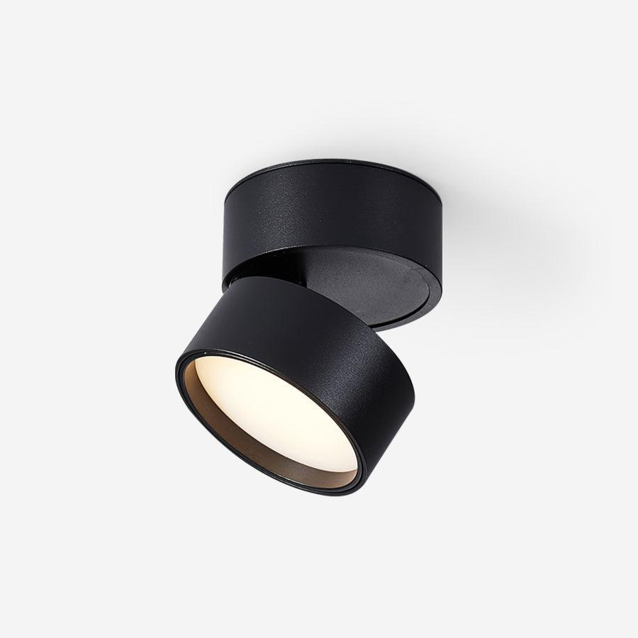 Richtbare plafondspot aluminium warmwit LED spotlight voor woonkamer hal werkruimte accentverlichting | Sulvida