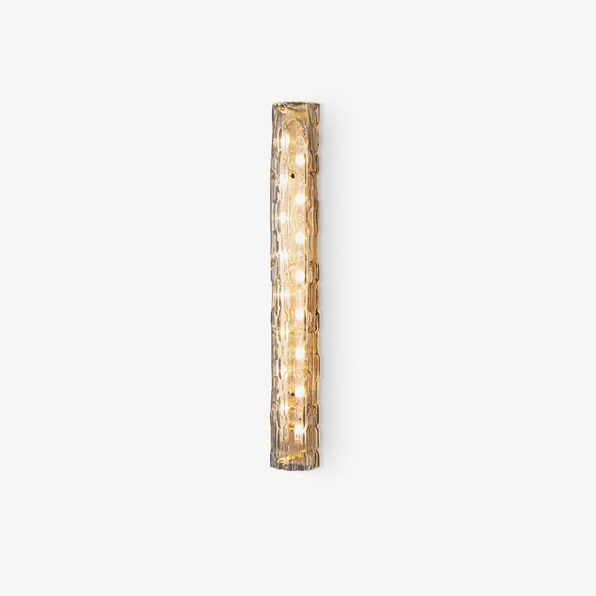 Wandlamp Gouden Messing met Glazen Kap 45-60cm Warm Wit LED Verlichting voor Woonkamer Slaapkamer Hal | Sulvida
