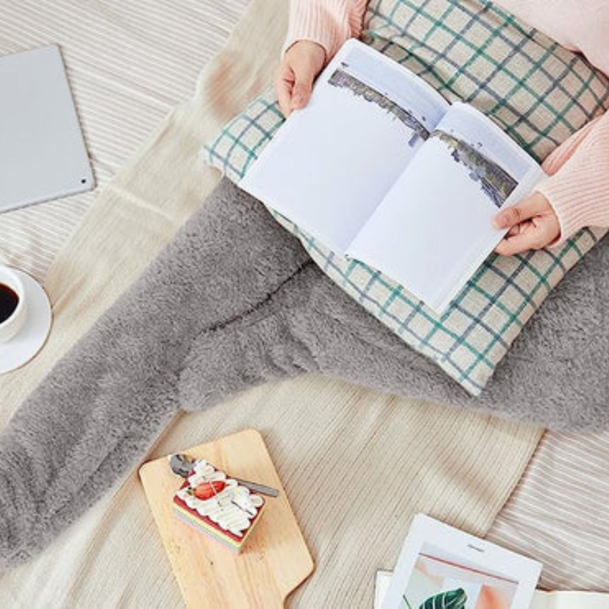 Luxe pluche huissokken extra zacht en warm voor thuis dames heren antislip pantoffelsokken winter comfortabel | Sulvida