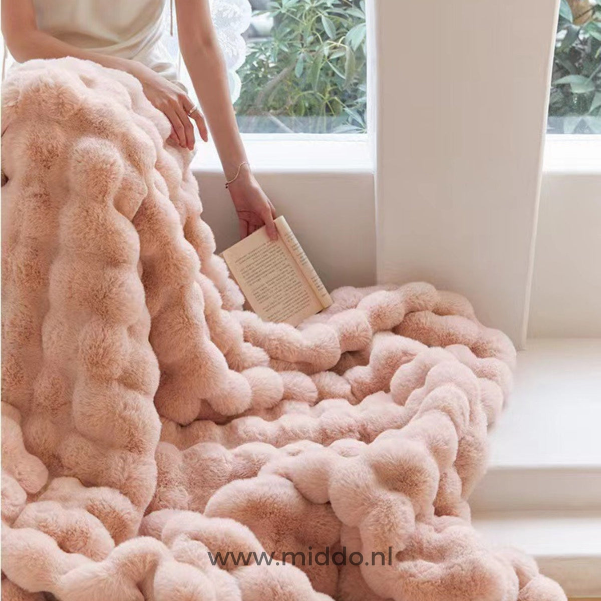 Teddy Plaid Deken Fleece 200x230 Warm Zacht Winterdeken Bed Bank Slaapkamer Woonkamer Knuffeldeken Woondeken | Sulvida
