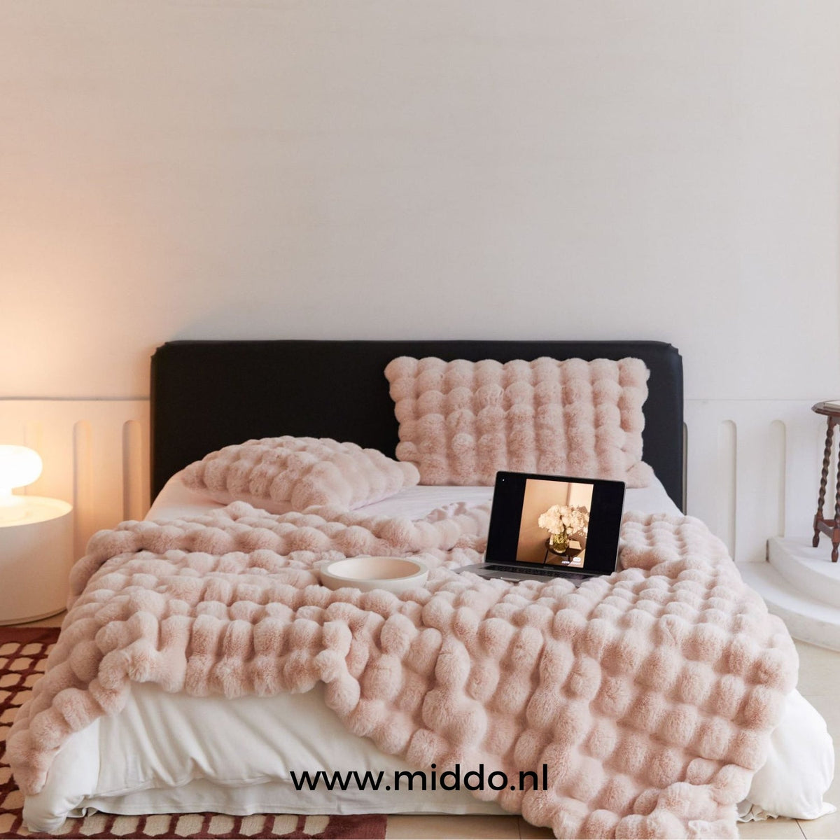 Teddy Plaid Deken Fleece 200x230 Warm Zacht Winterdeken Bed Bank Slaapkamer Woonkamer Knuffeldeken Woondeken | Sulvida
