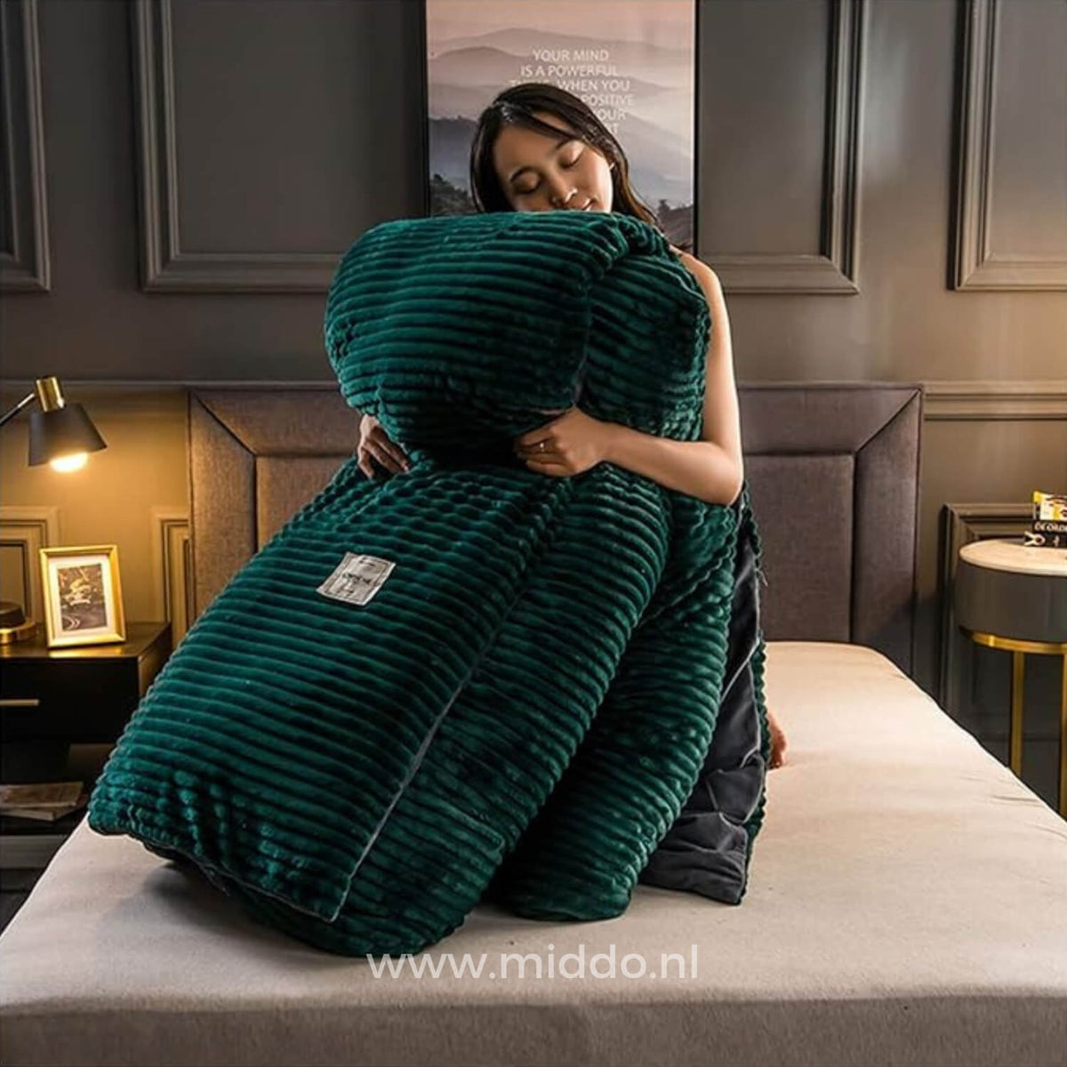 Housse de couette en velours corail, polaire douce et chaude, linge de lit d’hiver luxueux, unie, couverture en polaire teddy | Sulvida
