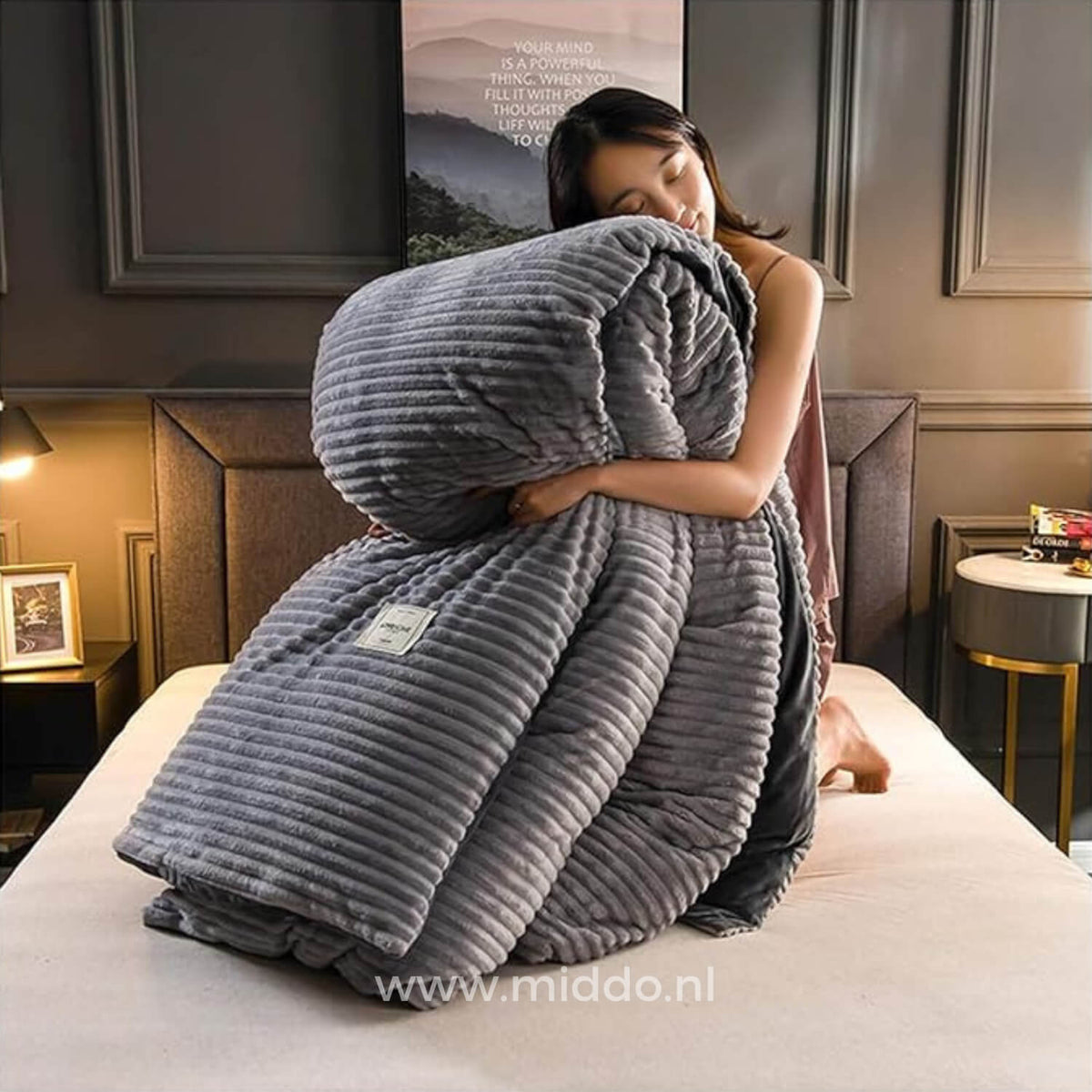 Housse de couette en velours corail, polaire douce et chaude, linge de lit d’hiver luxueux, unie, couverture en polaire teddy | Sulvida