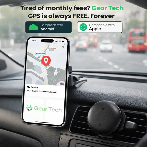 GPS Voertuigtracker zonder Abonnement Real-Time Locatie Monitoring Auto Motor Camper iOS Android App | Sulvida