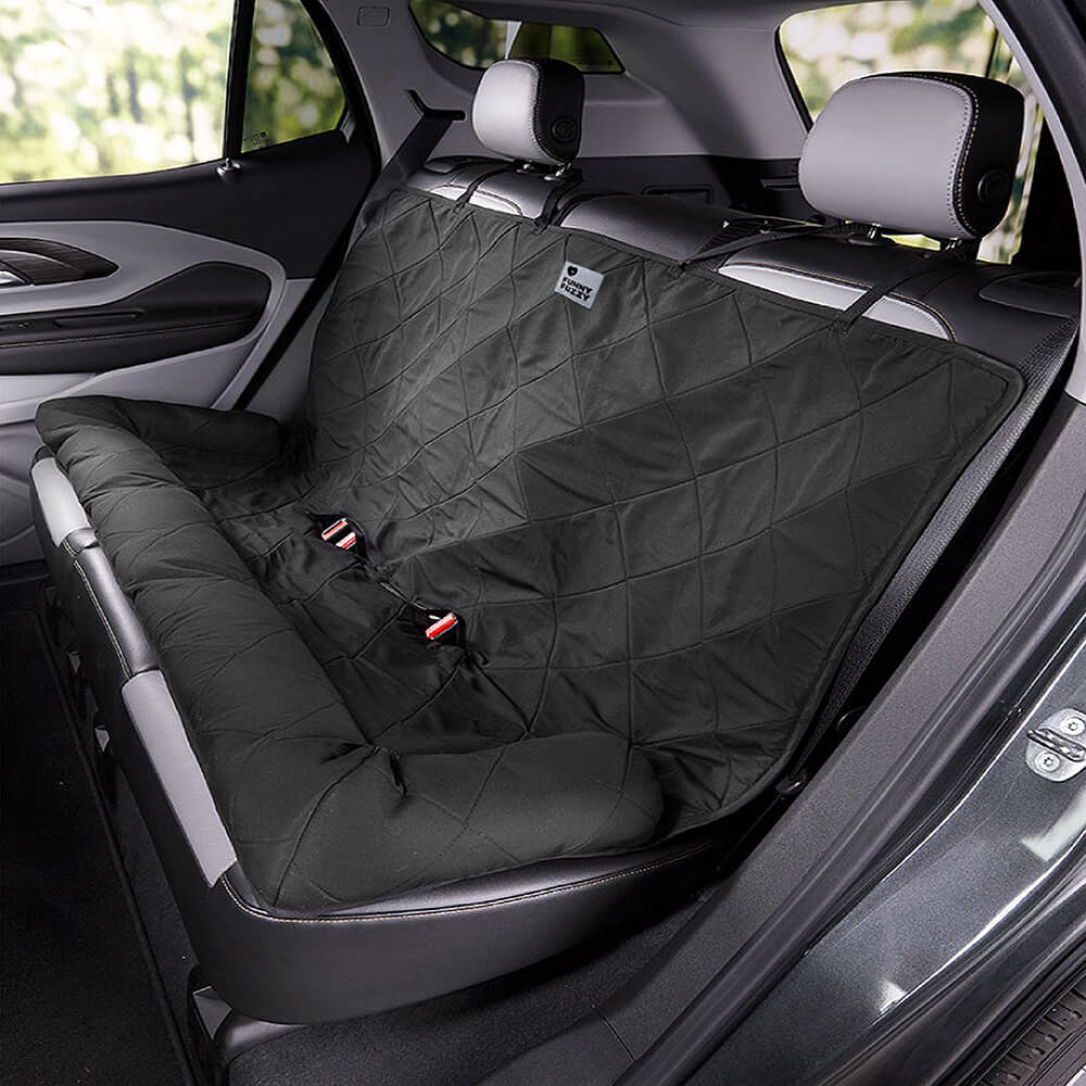 Autostoelhoes Hond Waterbestendig Polyester Grijs Bruin Blauw Bescherming Achterbank Auto Reizen Comfort Dieren | Sulvida
