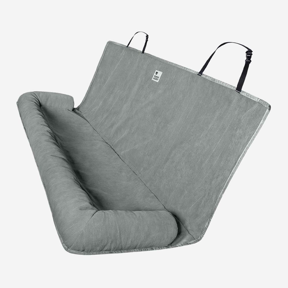 Autostoelhoes Hond Waterbestendig Polyester Grijs Bruin Blauw Bescherming Achterbank Auto Reizen Comfort Dieren | Sulvida