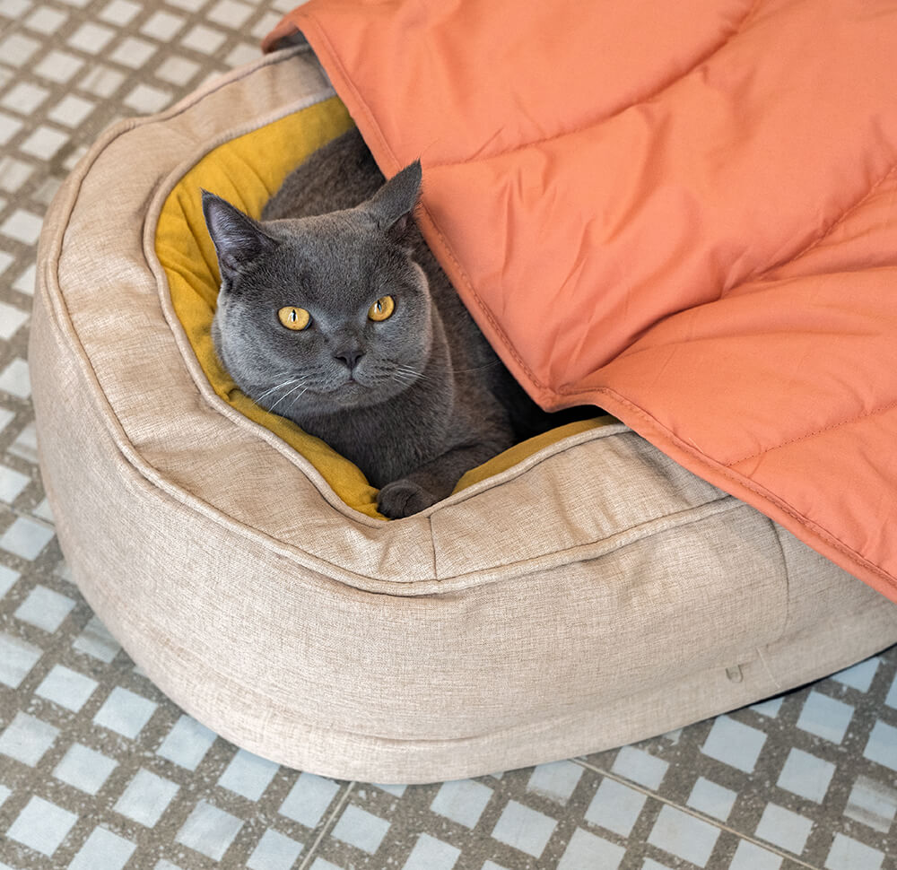Hondendeken Bladvorm Katoenmix Zachte Kleed Grote Honden Bank Bescherming Decoratief Huisdierkleed Woonkamer | Sulvida