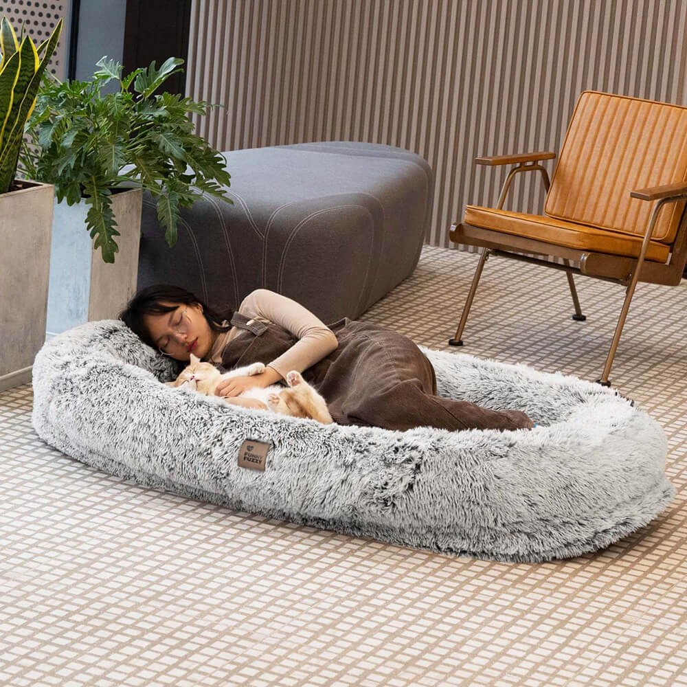 Orthopedische Donut Hondenmand met Hoge Rand Wasbaar Comfortabel Grijs Bruin Groen voor Grote Kleine Honden | Sulvida