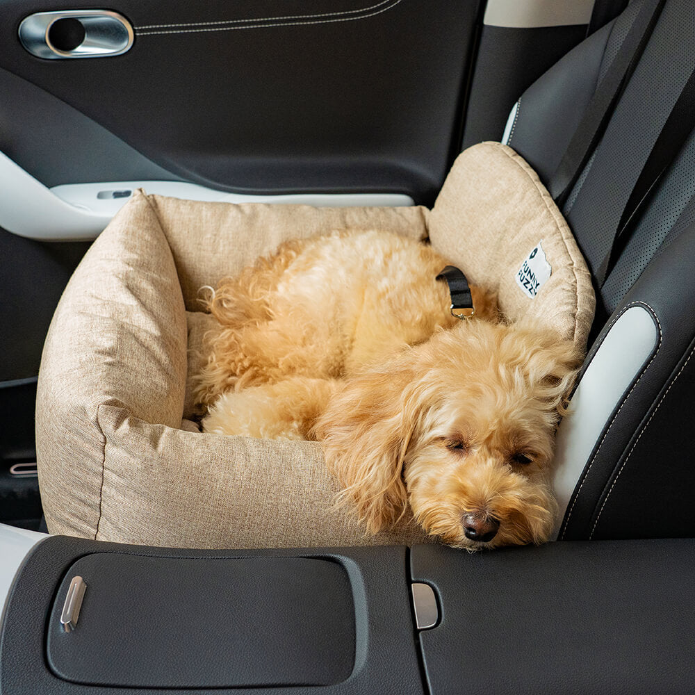 Autostoel Beschermer Hond Canvas PP-Vulling 50-120cm Grijs Kaki Blauw Reis Bolsterkussen Comfort Auto | Sulvida