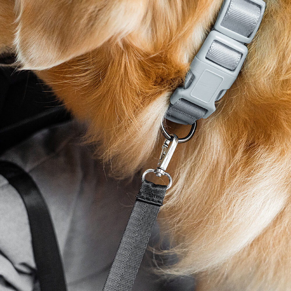Autostoel voor Honden met Veiligheidsgordels Grote Middelgrote Achterbank Reismand Opvouwbaar Waterdicht | Sulvida