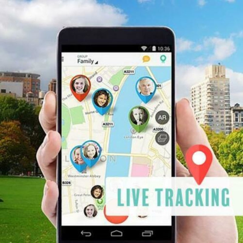 GPS Tracker met Realtime Locatie | SOS-Knop & Geofence Alarm | Compact Volgapparaat voor Huisdieren en Voertuigen | Sulvida